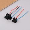 2Pcs Headlight Lamp Bulb Socket Wiring Harness Connector Plug Adapter Line For H1 H7 H4 Bulb Car Headlight Connection Plugs