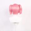 Madoka Kaname Cosplay Wig High Quality Pink Short Clip Ponytails Hair Party Anime Puella Magi Madoka Magica Cosplay Wigs