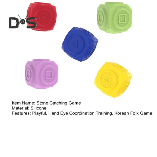 Koreanisches Steinfangspiel, traditionelles koreanisches Volkswurfspiel, Hand-Augen-Koordinationstrainingsspielzeug für Kinder und Erwachsene