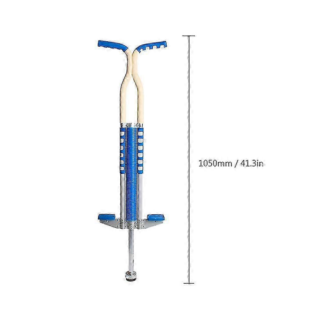 Adults Kids Pogo Stick Jumping Stilts Fly Jumper Air Kicks for Outdoor Gym Sport Exercise with Adjustable Height