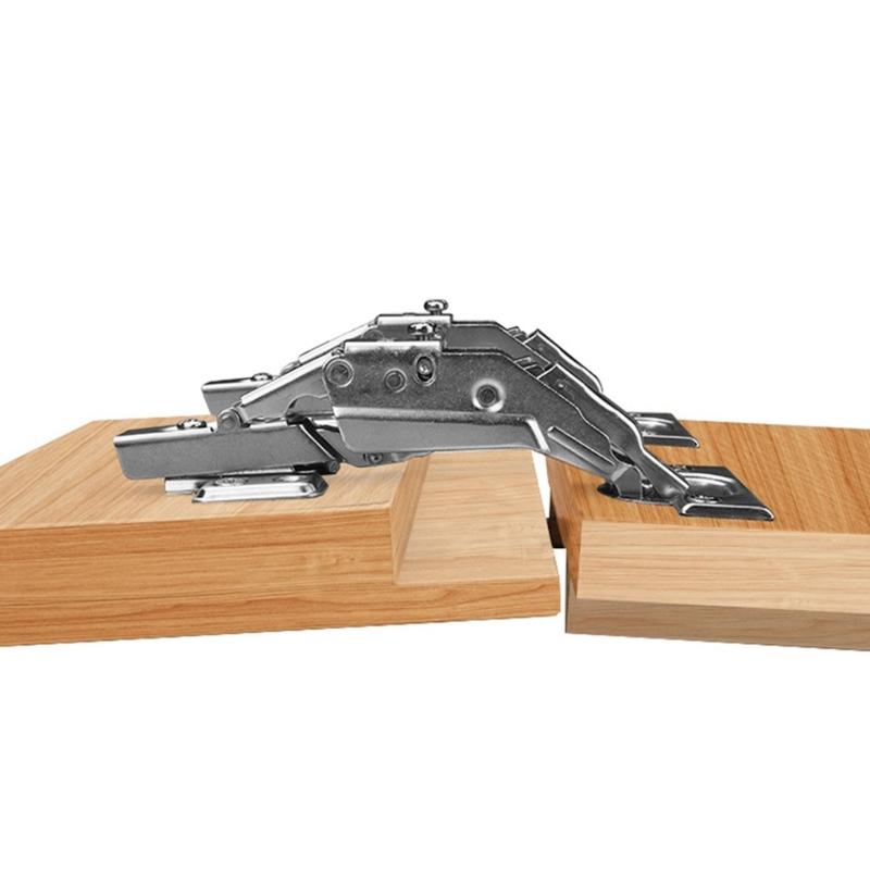 Verdeckte Küchenschranktürscharniere Soft-Close Möbelbeschläge Scharniere 125 Grad Dämpfungsscharniere Dämpfer Puffer