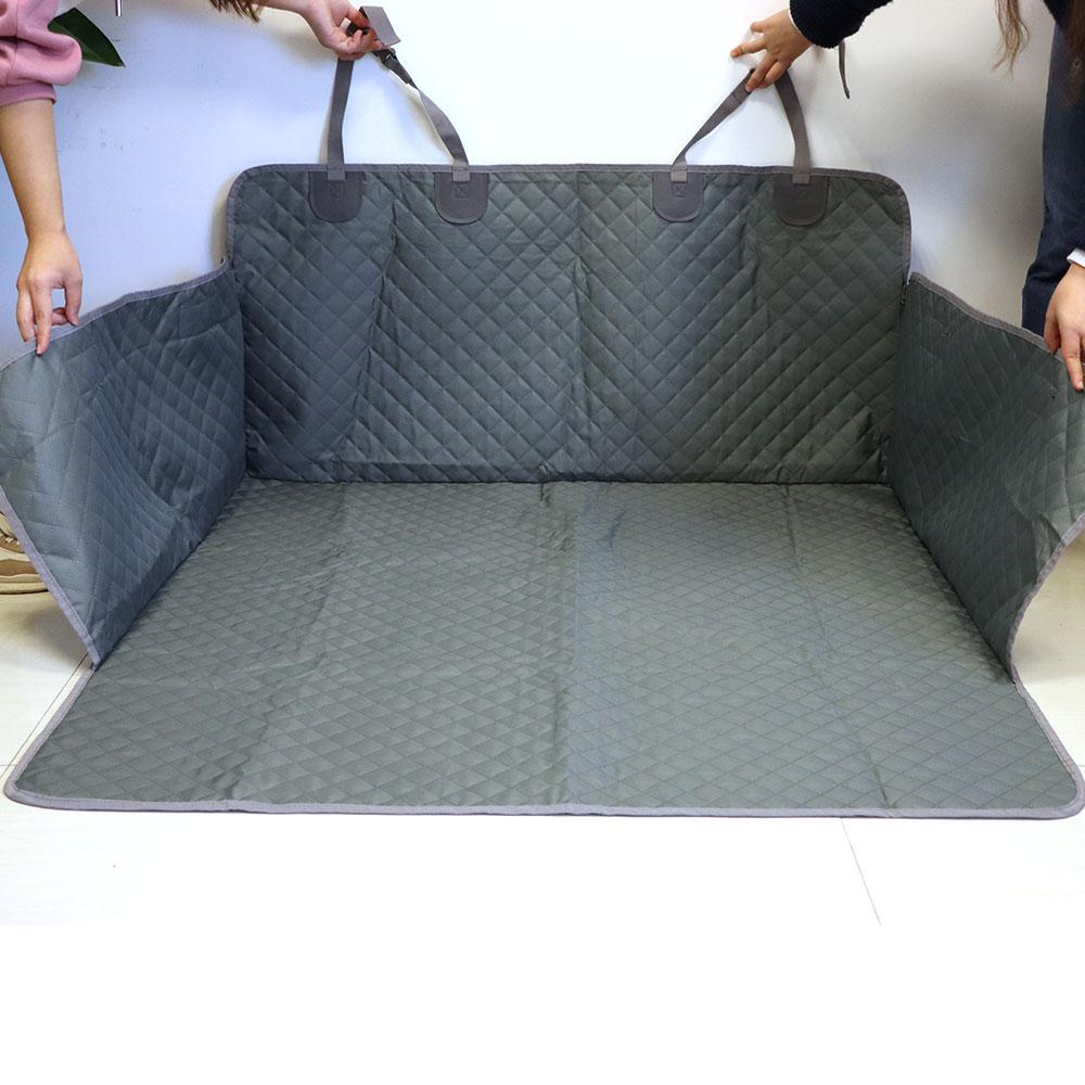Dog Car Seat Cover Pet Travel Dog Carrier Car Trunk Mat Waterproof SUV Cargo Liner For Dogs Carrier Mattress Protector Washable