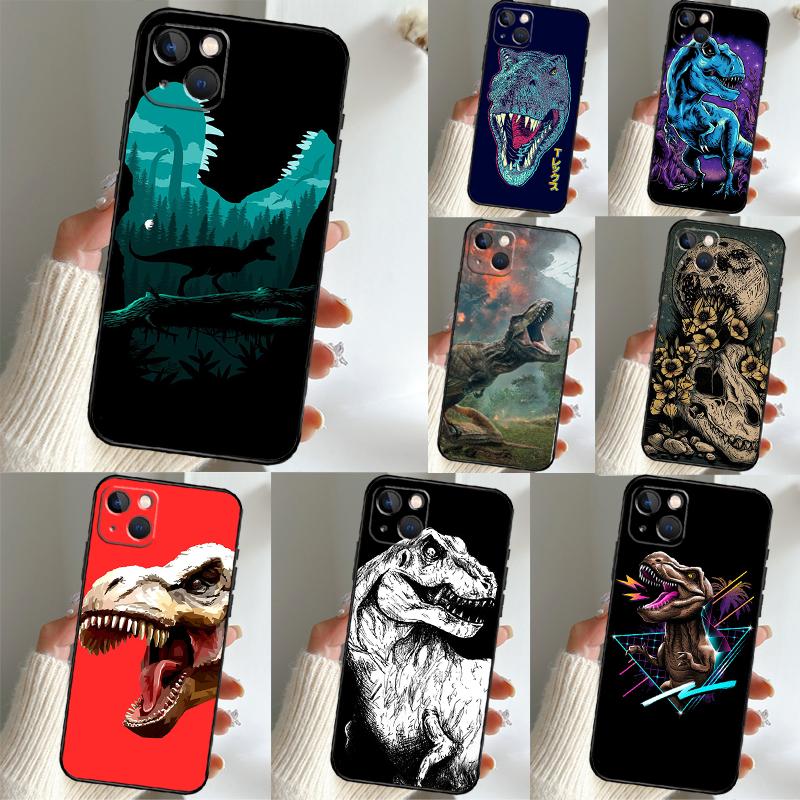 T Rex Dinosaur Tyrannosaurus Case For Samsung Galaxy S25 S24 S23 Ultra S9 S10 S20 S21 S22 Plus S23 FE S25 FE Phone Cover