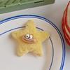 Girls Hair Clip Furry Star Hairpin Y2K Adorkable Clown Headdress Hair Accessories Star Kids Duckbill Clip Hairpin