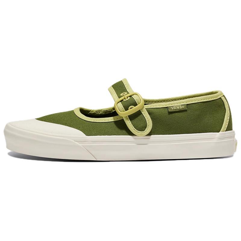 

Vans Mary Jane Ballerina Green Women s Sneakers VN000CRRCX1 38 зелёный