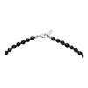 VIVIENNE WESTWOOD One Row Relief Choker Black Onyx Brass Necklace Women Necklace 63030019W270W270