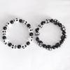 Dark Hip Hop Skull Beaded Bracelet Punk Gothic Retro Couple Bracelet Trend Personality Jewelry