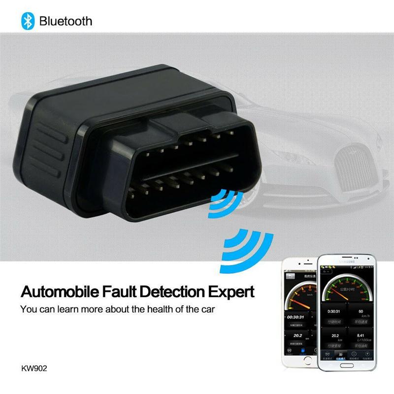 ODB2 OBDII Bluetooth Car Diagnostic Scanner Code Reader Tool For Android