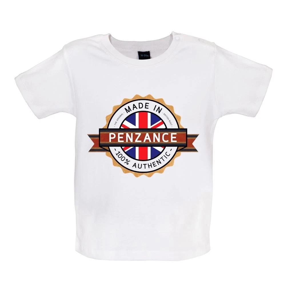 Made IN Penzance - Kids Baby Kids Boys Girls Unisex T-Shirt / Bodysuit - City Village Born Love Live 120