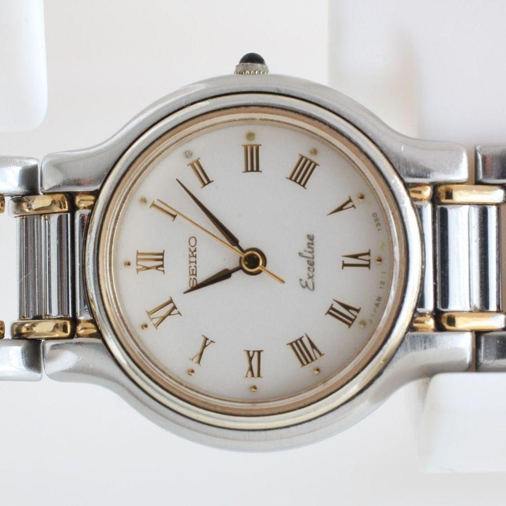 [USED] Working SEIKO EXCEINE Watch 1221-0190