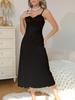 European & American Women's Thin Pajamas Set: Sexy Lace Camisole Robe Nightgown