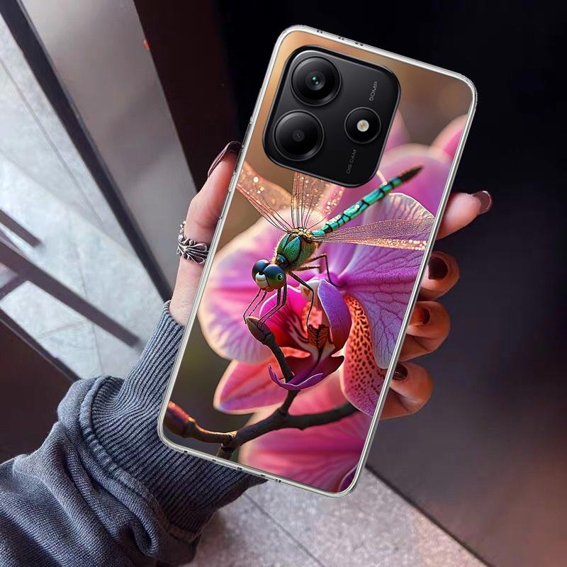 Schöne Libellen-Liebhaber Handyhülle Für Xiaomi Redmi Note 15 14 14S 13 12S 12 Pro Plus 11S 11 10S 10 4G Hülle 11E 11T 5G