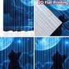 2D Flat Photography Backdrop Popular Party Backdrop Cat Gazing At Moon 100% Polyester Family Party Decoration Use for Booth