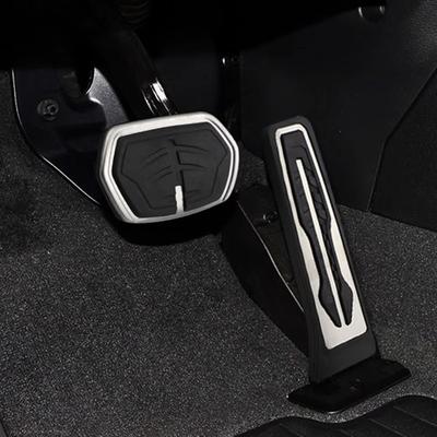 Dla serii BMW X1 X2 F48 F39 F45 F46 F40 2016 2017- Pokrywa Pedału Gazu Hamulca Samochodowego Wykończenie Antypoślizgowa Mata Akcesoria Samochodowe