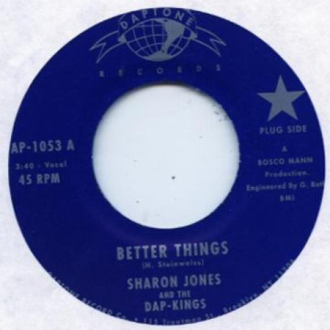 7inch Record SHARON JONES - Window Shopping / Better Things DAP1053 DAPTONE 2010 US Soul/Funk
