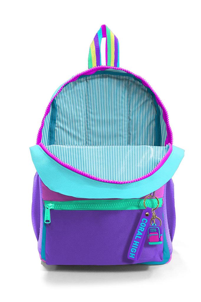 Minik Yuva Rucksack Rosa Pastellfarbe Zwei Fächer 23559