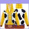 Woody Zipper Hoodie Sweatshirt Soft Eye-catching Toy Story Costume For Kids