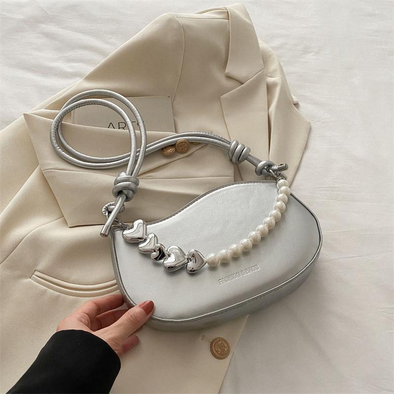 Trendy Fashion Design Single Shoulder Crossbody Bag Simple Stylish 2024 Spring Large Capacity Crossbody Bag