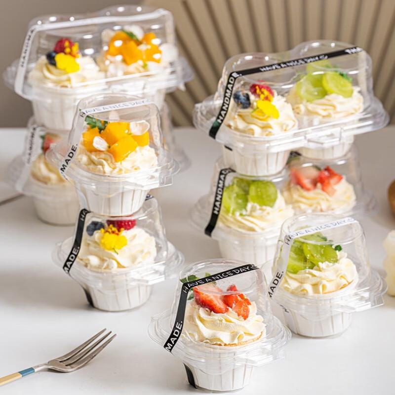 PET Cupcake Muffin Packaging Box