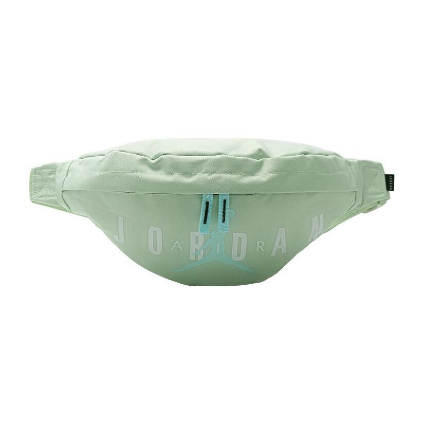 Jordan Letter Print Zipper Casual Shoulder Crossbody Waist Bag Unisex bags Green DQ8114-321 Off-Green