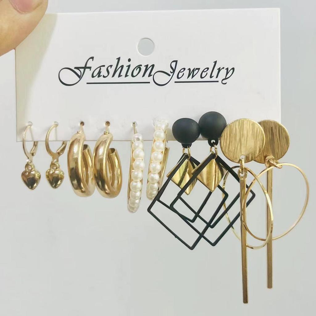 XP17 Perlenohrring-Set - Trendig und modisch