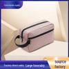 High-Capacity Waterproof Oxford Cloth Handbag: Versatile Portable Makeup and Wash Bag