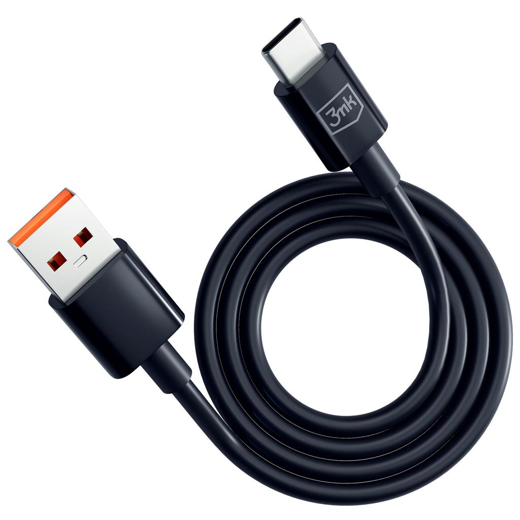Accessories - 3Mk Hyper Cable A To C 1.2M 5A Black
