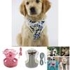 Soft And Breathable Mesh Dog Harness Vest With Matching Leash For Small Medium Pets