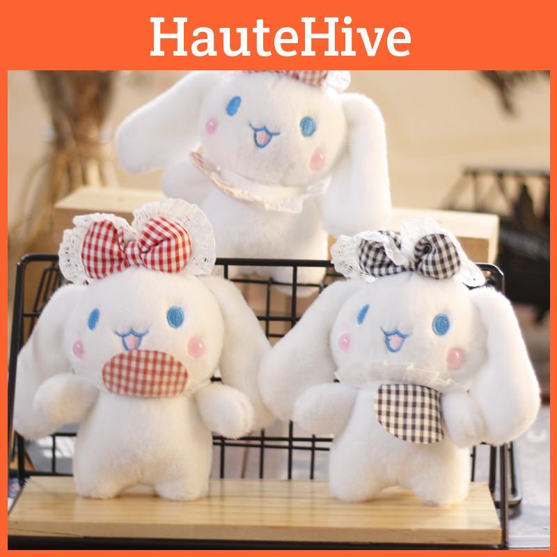 Adorable Cute Plush Toy Cinnamon Dog Keychain Soft Bunny Doll Bag Charm