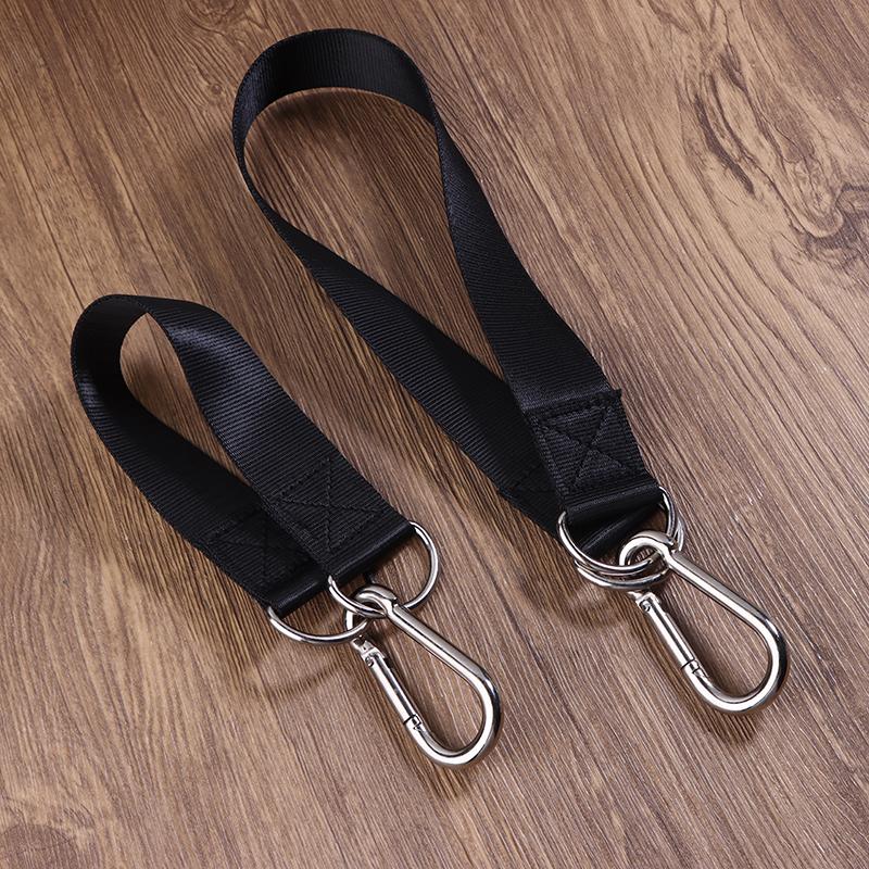 2Pcs Durable Hanging Belt Hammock Swing Hanging Belt And Steel Alloy Hooks Outdoor Camping Hiking Tools Hammock Accessories