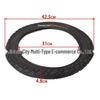 Set di pneumatici gonfiabili Chaoyang 16x2.50 in gomma per veicoli elettrici con camera d'aria - Set di pneumatici da 16 pollici