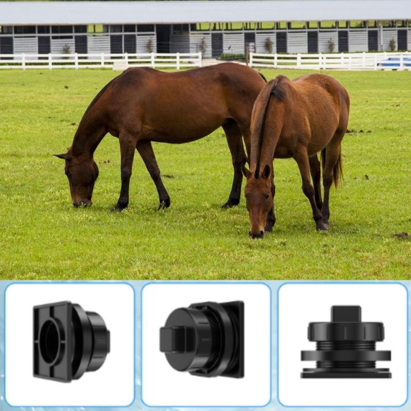Sturdy Stock Tank Drain Valves Leakproof Designs for Agricultural and Industrial Use Includes Spare Rubber Seal