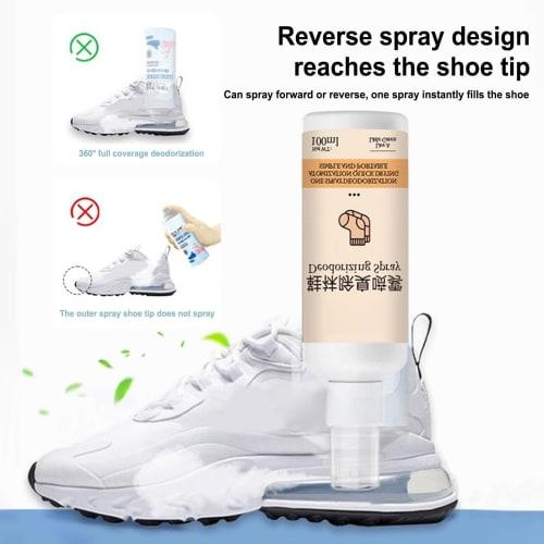 Foot Spray for Eliminating Foot Odors and Shoe Odors | Natural Multi-Purpose Shoe Spray with Ionic Silver, 100ml, Shoe Freshener for All Types of Foot