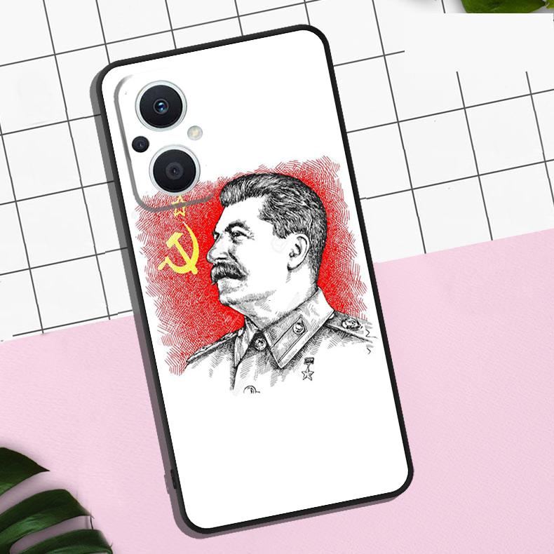 Stalin Soviet Case For OPPO Reno 13 12 11 F 8T 7 8 10 Pro OPPO Find X8 Pro X6 Pro X3 X5 Lite Cover Coque