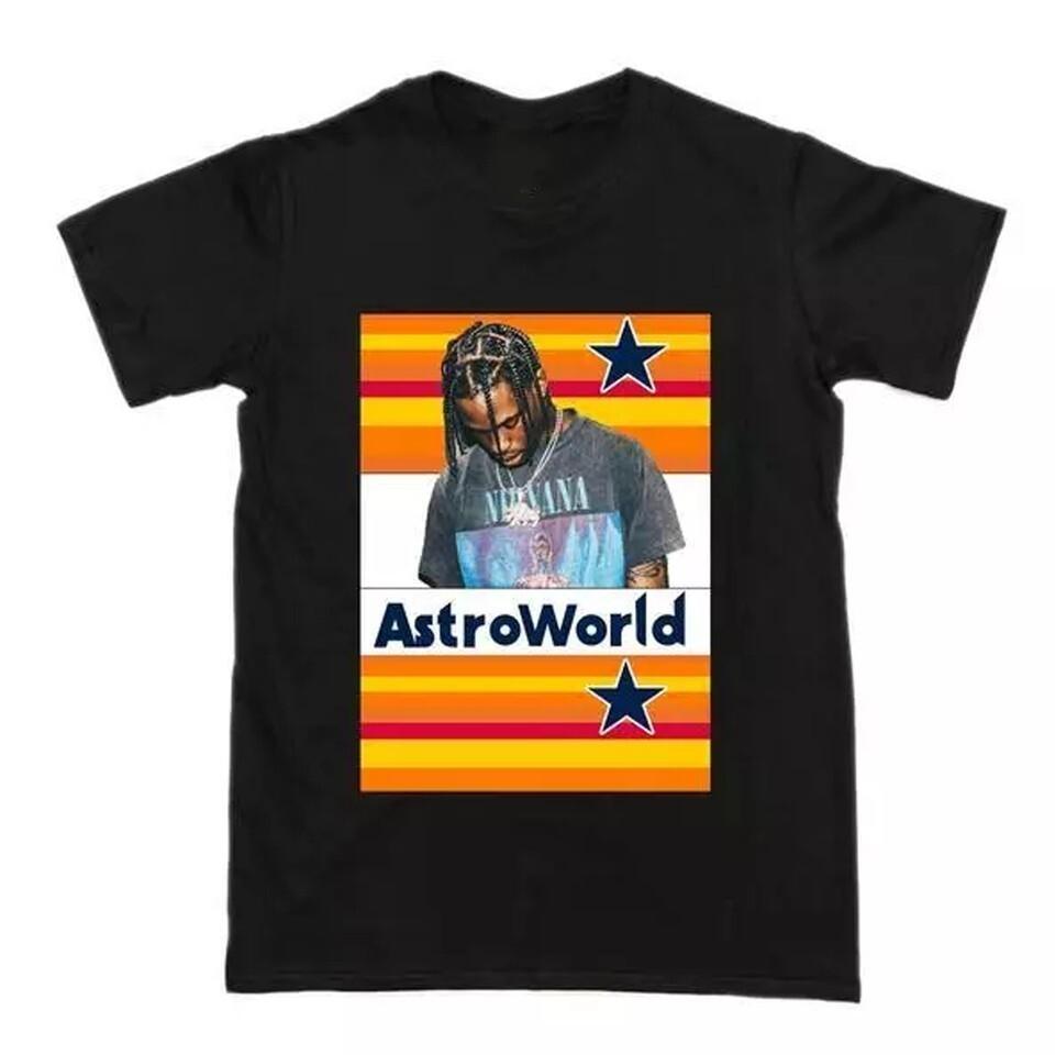 Travis Scott Astroworld TShirt Tour Collection Size S5XL KN422 Unisex T-Shirt XXXL
