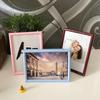 7 Inch European Simple Photo Frame Home Table Decor Retro Wooden Wedding Couple Recommendation Pictures Frames Gift Ornament