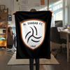 1PC Al-Shabab FC Print Flannel Blanket, High quality All Seasons, Home Decor, Warmth and Comfort, Perfect for Christmas Gifts