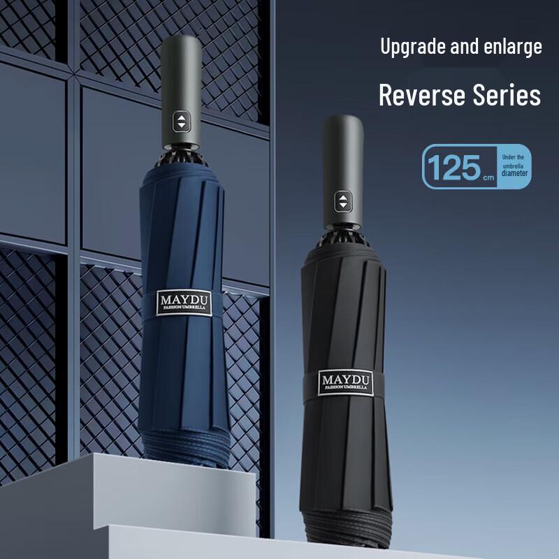 Mido M3063 Большой трехскладной обратный зонт