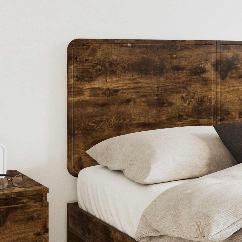 Headboard Smoked Oak Wood Based Material