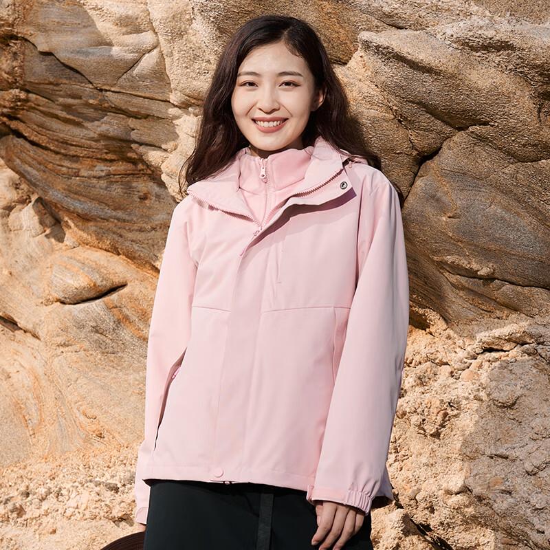 

Warrior Women s 3-in-1 Detachable Hood Outdoor Jacket XL