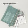 Deli BA163A A5 Zipper File Bag for Students