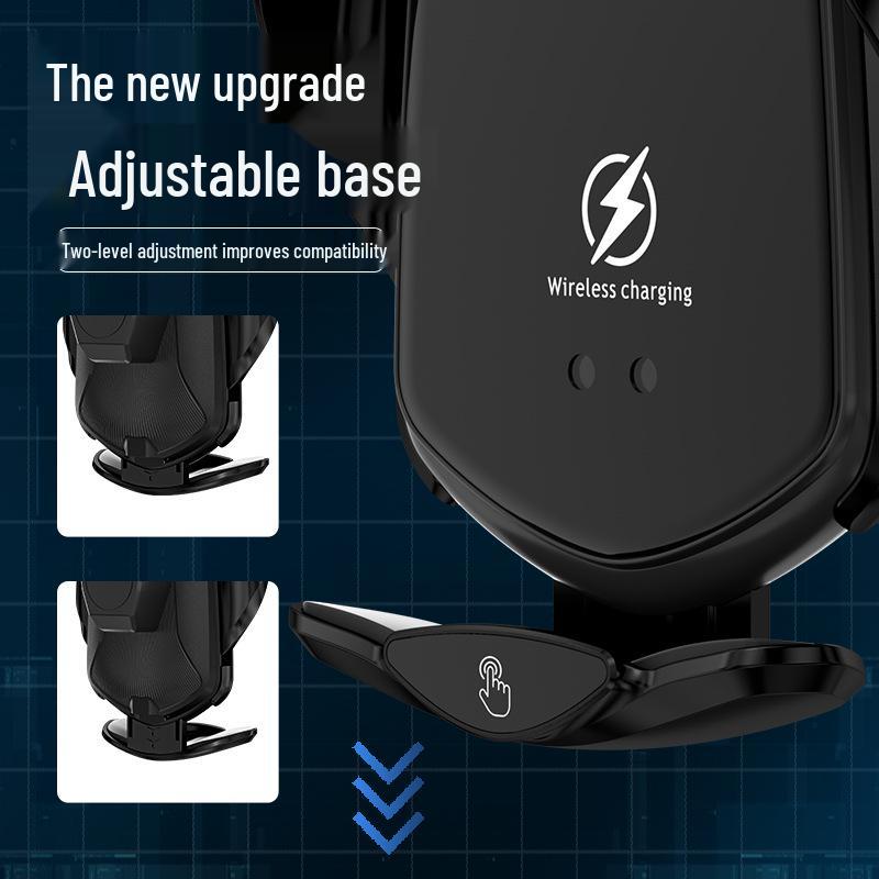 Smart Induktion Trådlös Billaddare & Navigering Anti-Skak Telefonhållare
