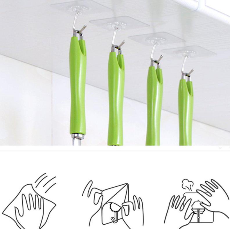 Lepicí vodotěsný háček na stěnu Kuchyňský věšák na věšák