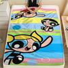 Powerpuff Girls Art pattern Flannel Blanket, High quality Comfortable for All Seasons, Home Decor, Warmth and Comfort, Perfect for Gifts.