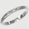 CARTIER 1895 wedding Ring Pt950Platinum #7.8(US Size) 3.1g mens Used