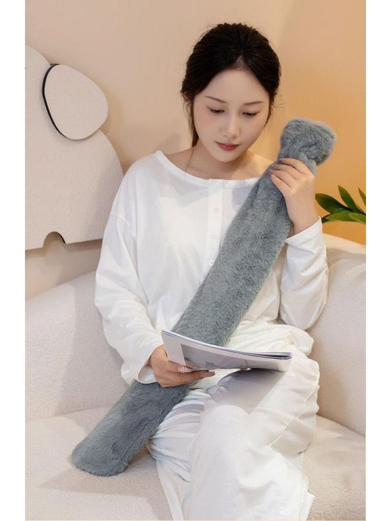 Extra Long Extra Large Hot Water Bottle for Sleeping and Foot Warming