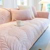 Vintage Living Room Milk Velvet Sofa Cushion Plush Sofa Cover Cover Autumn and Winter All-season Universal Sofa Towel Cover Cloth Seat Cushion