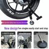 Folding Portable Motorcycle Wheel Lift Stand for Repair & Maintenance
