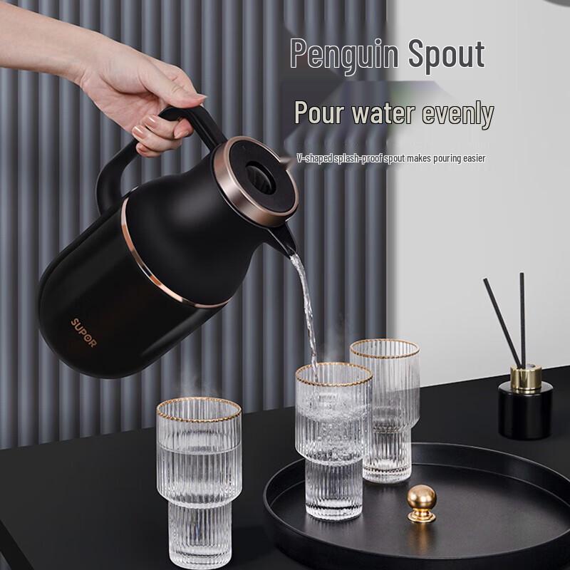 SUPOR 304 Stainless Steel Vacuum Thermal Kettle