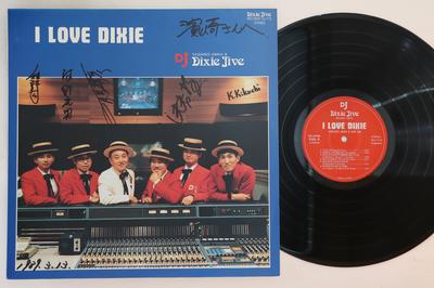 LP Record YASUHIKO ARIMA, DIXIE JIVE - I Love Dixie DJ110 DIXIE JIVE Japan Jazz Used